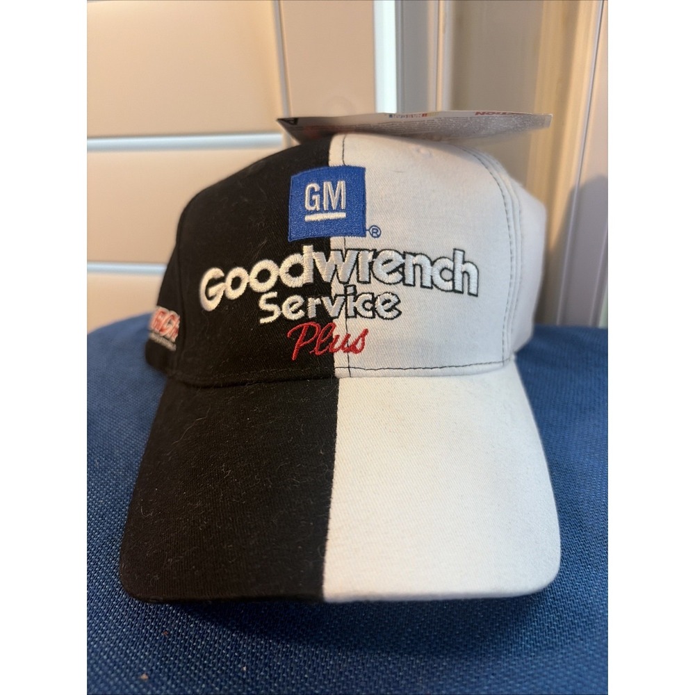 VTG Dale Earnhardt GM Goodwrench Service Snapback Hat Cap Competitors View NOS